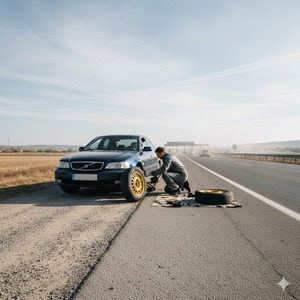 Flat Tire Change